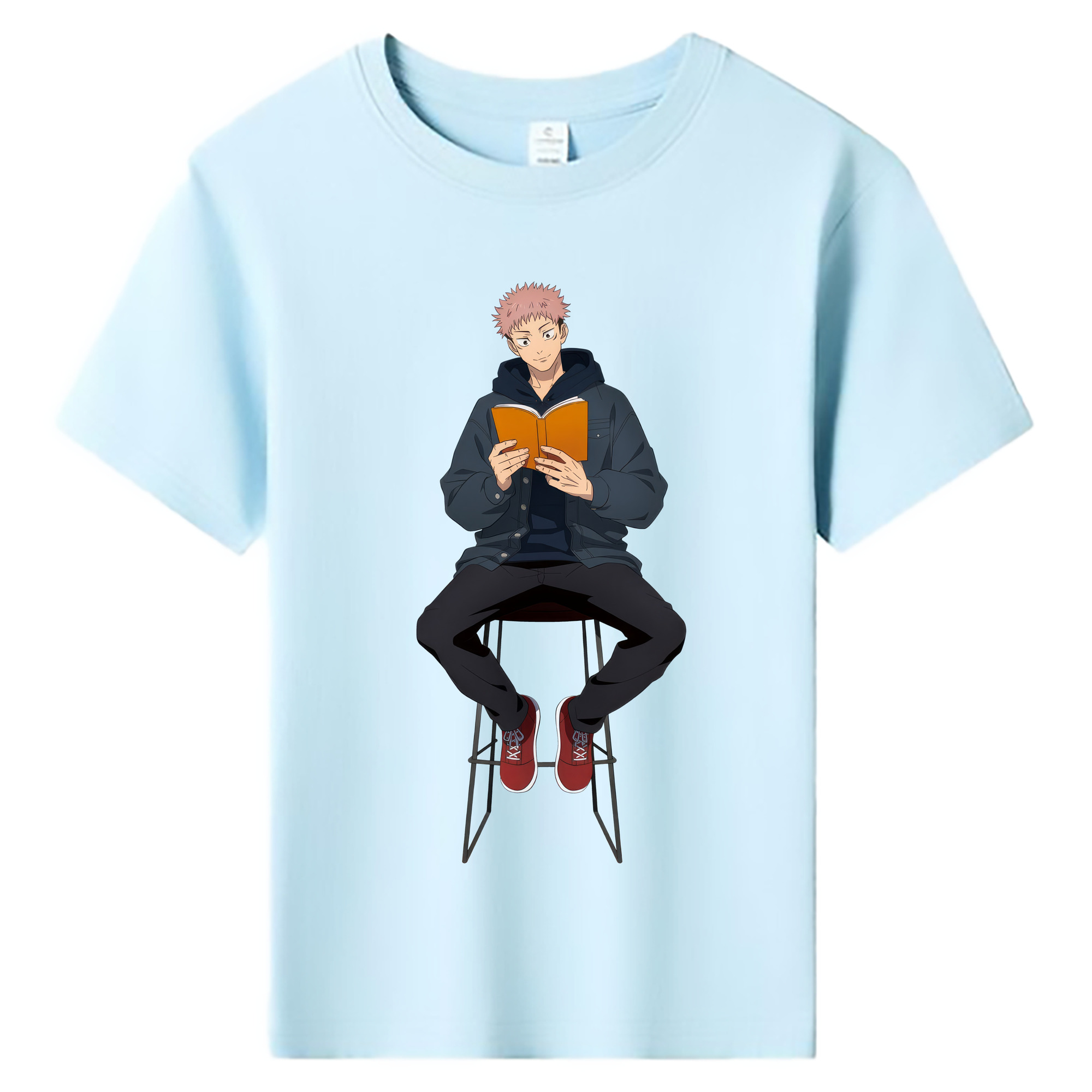 （画像用） 呪術廻戦 Jujutsu Kaisen 綿100％キッズTシャツ（フロントプリント）